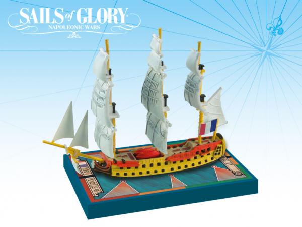 Sails of Glory: Le Berwick 1795 French S.O.L Ship Pack - zum Schließ en ins Bild klicken