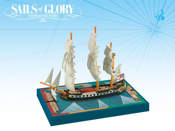 Sails of Glory: HMS Sybille 1794 British Frigate Ship Pack - zum Schließ en ins Bild klicken
