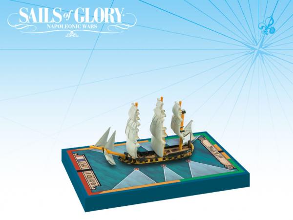 Sails of Glory French Alligator 1782 ShipSloop Ship Pack - zum Schließ en ins Bild klicken