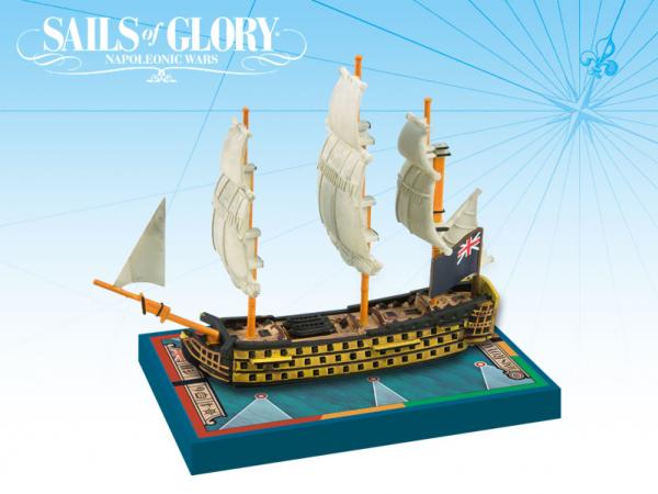Sails of Glory: HMS Royal Sovereign 1786 British SotL Ship Pack - zum Schließ en ins Bild klicken