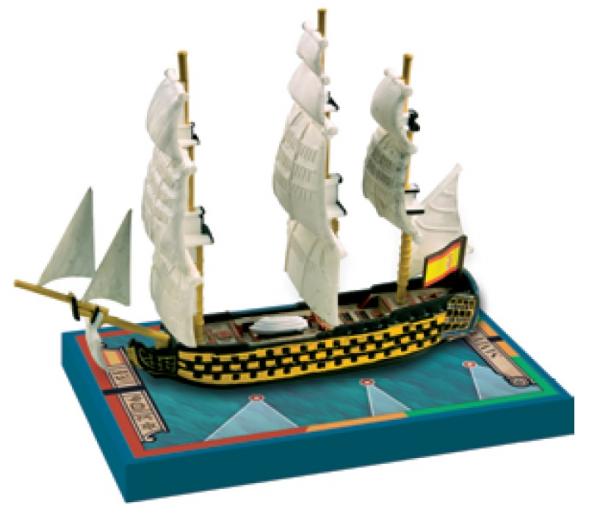 Sails Of Glory Santa Ana 1784 Mejicano 1786 - zum Schließ en ins Bild klicken