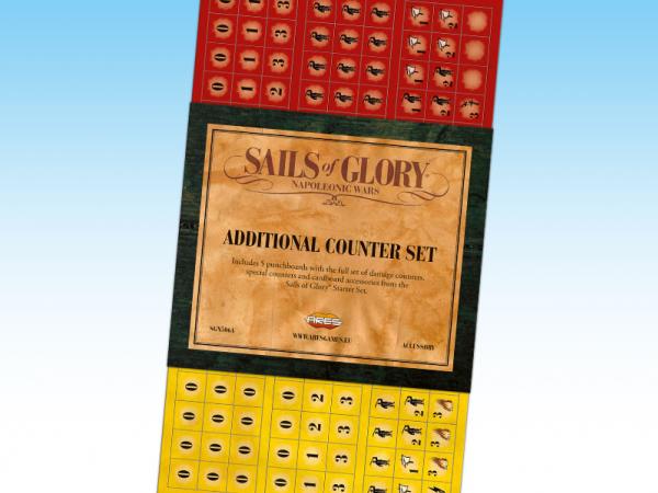 Sails of Glory: Additional Counter Set - zum Schließ en ins Bild klicken