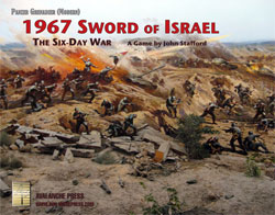 Panzer Grenadier Modern Sword of Israel 1967 Playbook Edition - zum Schließ en ins Bild klicken
