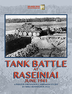 Panzer Grenadier Fire in the Steppe Tank Battle at Raseiniai - zum Schließ en ins Bild klicken
