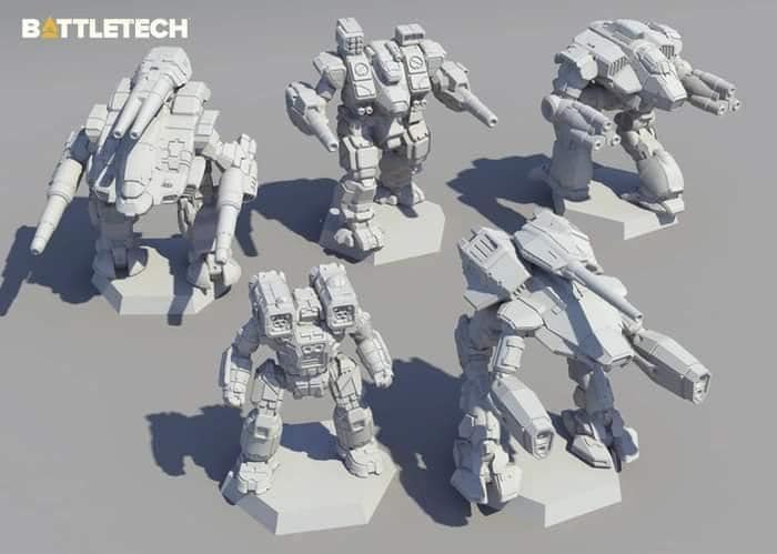 BattleTech Clan Heavy Star - zum Schließ en ins Bild klicken