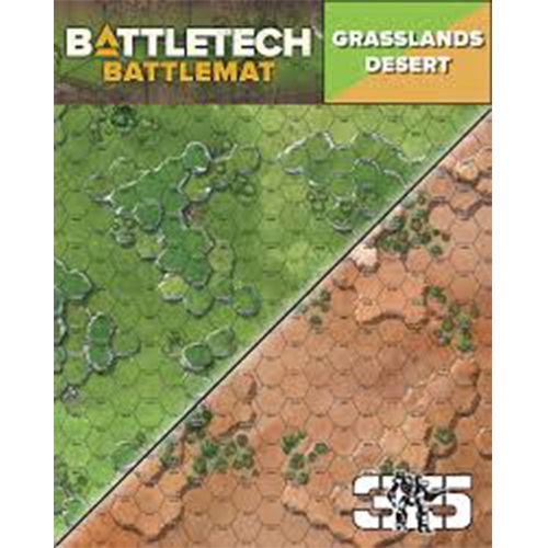 BattleTech: Battle Mat - Grasslands Desert - zum Schließ en ins Bild klicken