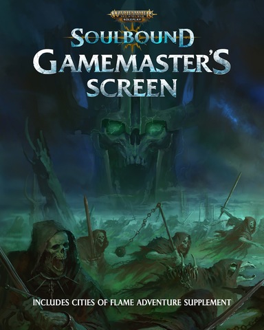 Warhammer Age of Sigmar - Soulbound: Gamemaster`s Screen - zum Schließ en ins Bild klicken