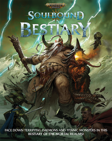 Warhammer Age of Sigmar - Soulbound RPG: Bestiary - zum Schließ en ins Bild klicken