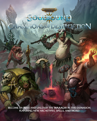 Warhammer Age of Sigmar Soulbound Champions of Destruction - zum Schließ en ins Bild klicken
