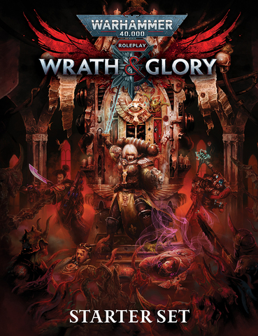 Warhammer 40K Wrath & Glory RPG Starter Set - zum Schließ en ins Bild klicken
