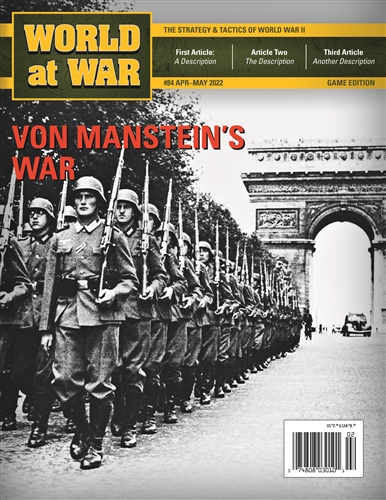 World at War 84 Mansteins War - zum Schließ en ins Bild klicken
