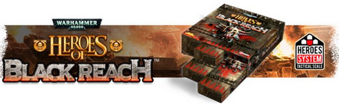Warhammer 40K Heroes of Black Reach Orks Storage Box - zum Schließ en ins Bild klicken