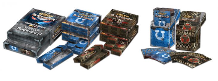 Warhammer 40K Heroes of Black Reach Game Elements Box - zum Schließ en ins Bild klicken