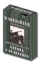 Warfighter WWII Mediterannean Exp 83 Savoia Cavalleria - zum Schließ en ins Bild klicken