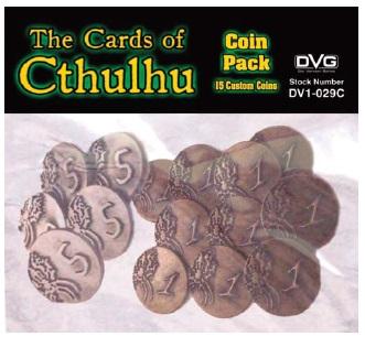 The Cards Of Cthulhu Coin Pack - zum Schließ en ins Bild klicken