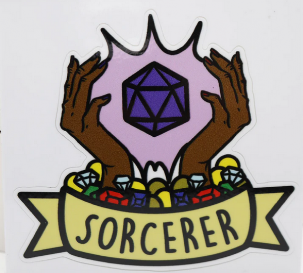 Banner Class Sticker Sorcerer (MOQ2)