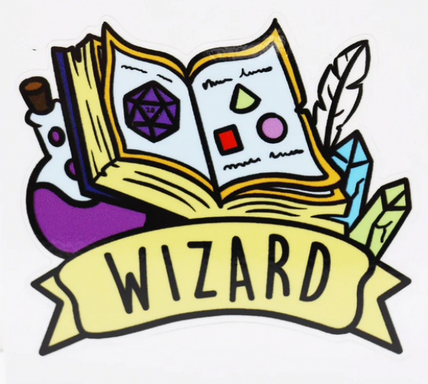 Banner Class Sticker Wizard (MOQ2)