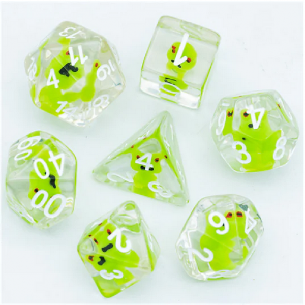 Frog RPG Dice Set (7)