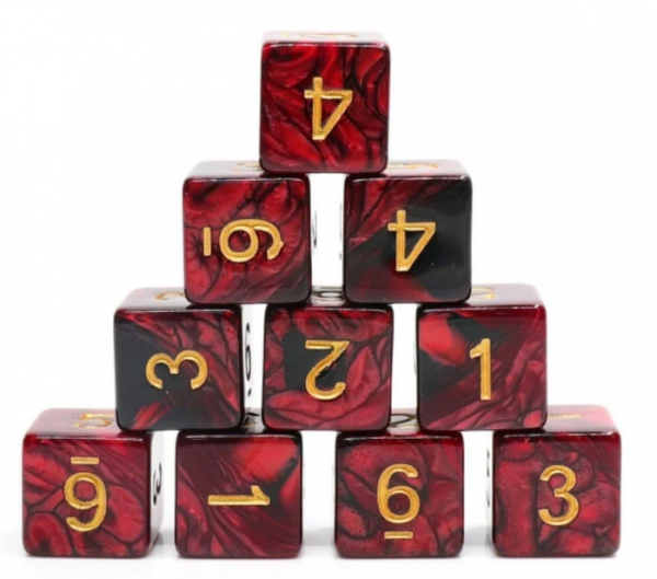Jokers Wild D6 Dice Set (12)
