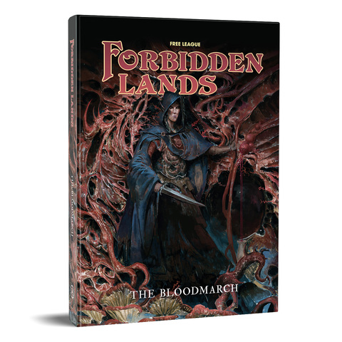 Forbidden Lands - The Bloodmarch (Campaign Module, Hardback) - zum Schließ en ins Bild klicken
