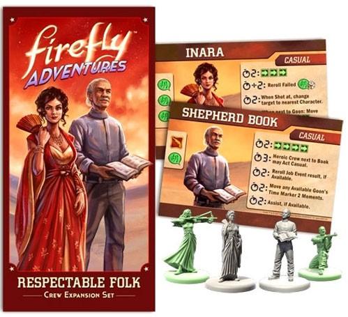 Firefly Adventures: Respectable Folk Crew Expansion Set - zum Schließ en ins Bild klicken
