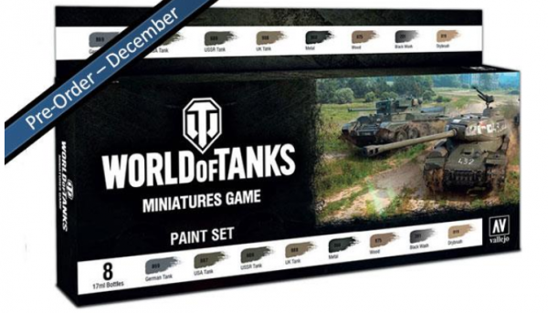 World of Tanks: Miniatures Game - Paint Set - zum Schließ en ins Bild klicken