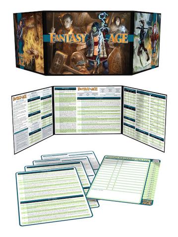 Fantasy AGE (Adventure Game Engine) Game Masters Kit - zum Schließ en ins Bild klicken