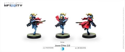 Jeanne d'Arc 2.0 (Mobility Armor)(SPITFIRE) - zum Schließ en ins Bild klicken