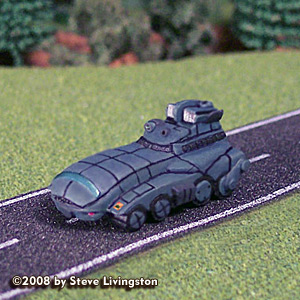 BattleTech Miniatures Pilum Wheeled Tank (TRO 3058) - zum Schließ en ins Bild klicken