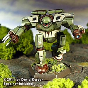 BattleTech Miniatures Karhu KHU-R1 Mech (TRO 3085) - zum Schließ en ins Bild klicken