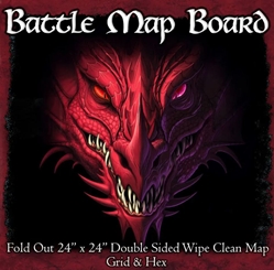 Battle Map Board Grid & Hex - zum Schließ en ins Bild klicken