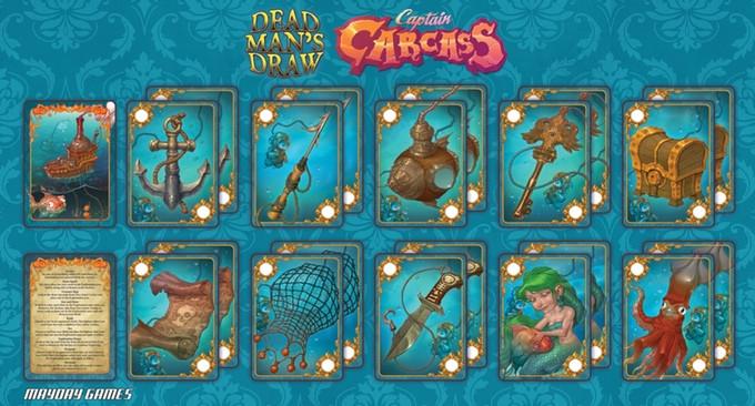 Captain Carcass Play Mat (22 X 12 Inches) - zum Schließ en ins Bild klicken