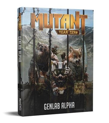 Mutant Year Zero RPG Genlab Alpha Core Rulebook - zum Schließ en ins Bild klicken