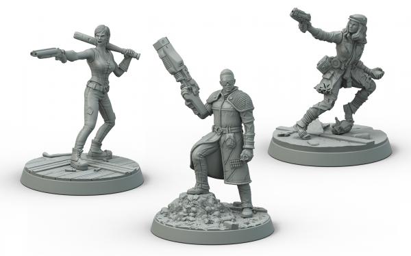 Fallout Wasteland Warfare Survivors Boston Companions - zum Schließ en ins Bild klicken