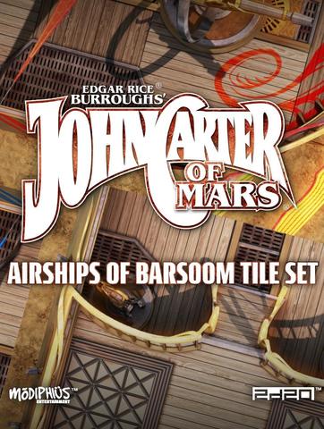 John Carter of Mars Adventures Ruins of Korad Map Tiles - zum Schließ en ins Bild klicken