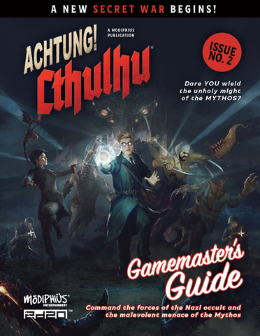 Achtung! Cthulhu 2d20: Gamemaster`s Guide - zum Schließ en ins Bild klicken