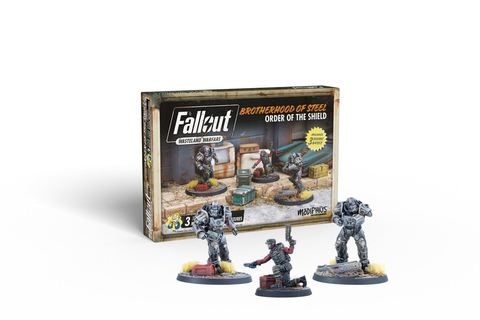 Fallout Wasteland Warfare Brotherhood of Steel Order of the Shie - zum Schließ en ins Bild klicken