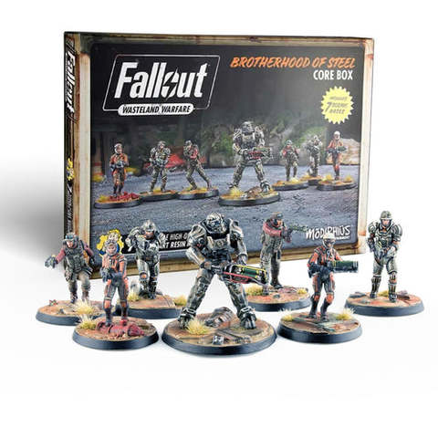 Fallout Wasteland Warfare Brotherhood of Steel Core Box - zum Schließ en ins Bild klicken