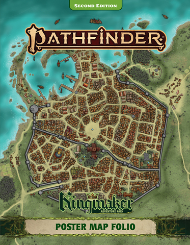 Pathfinder Kingmaker: Poster Map Folio - zum Schließ en ins Bild klicken