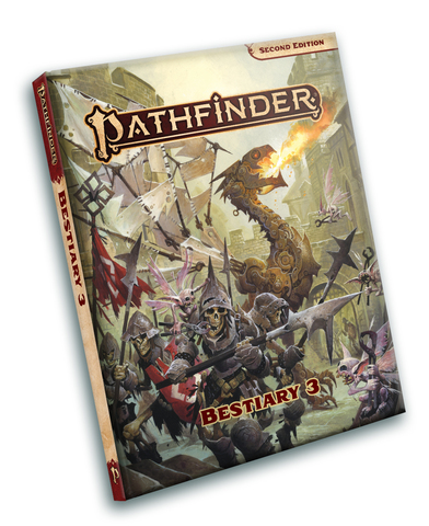 Pathfinder RPG: Bestiary 3 Hardcover (P2) - zum Schließ en ins Bild klicken