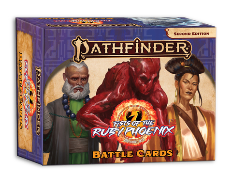 Pathfinder Fists of the Ruby Phoenix Battle Cards - zum Schließ en ins Bild klicken