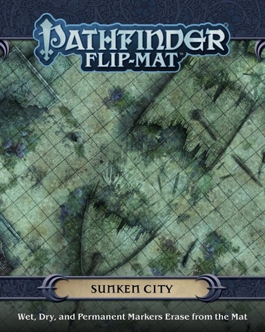 Pathfinder RPG: Flip-Mat - Sunken City - zum Schließ en ins Bild klicken