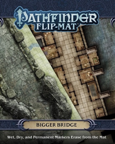 Pathfinder RPG: Flip-Mat - Bigger Bridge - zum Schließ en ins Bild klicken
