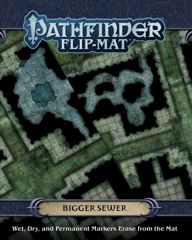 Pathfinder RPG: Flip-Mat - Bigger Sewer - zum Schließ en ins Bild klicken