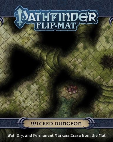 Pathfinder RPG: Flip-Mat - Wicked Dungeon - zum Schließ en ins Bild klicken