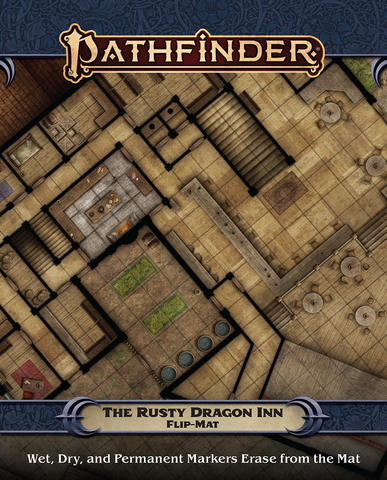 Pathfinder RPG: Flip-Mat - The Rusty Dragon Inn - zum Schließ en ins Bild klicken