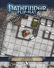 Pathfinder RPG: Flip-Mat - Castles Multi-Pack - zum Schließ en ins Bild klicken