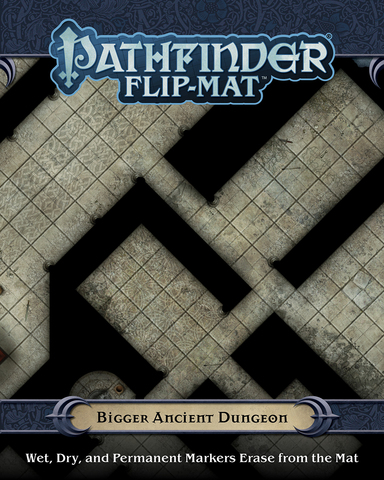 Pathfinder RPG: Flip-Mat - Bigger Ancient Dungeon - zum Schließ en ins Bild klicken
