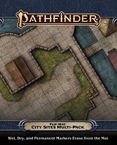 Pathfinder RPG: Flip-Mat - City Sites Multi-Pack - zum Schließ en ins Bild klicken