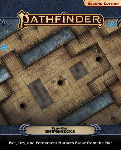 Pathfinder RPG: Flip-Mat - Shipwrecks - zum Schließ en ins Bild klicken